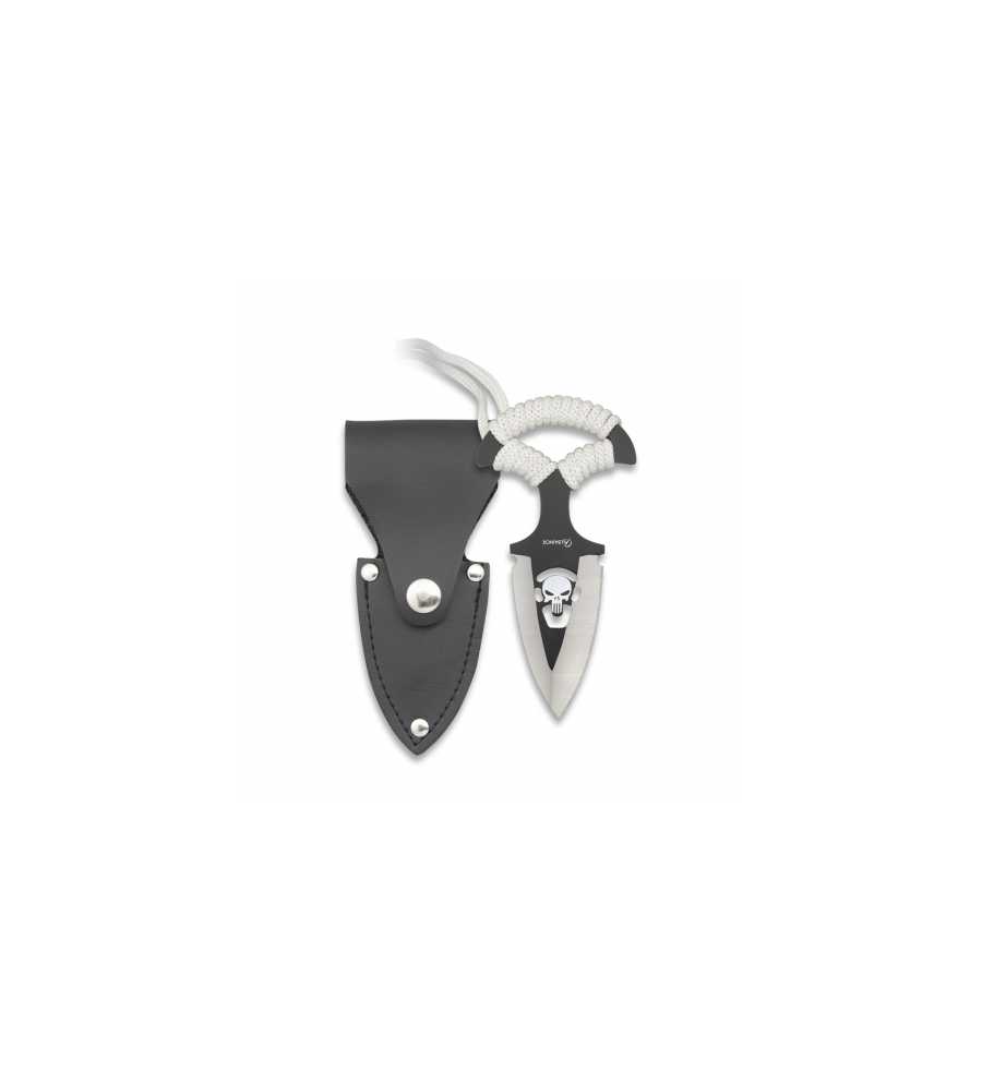 cuchillo albainox calavera con funda ABS
