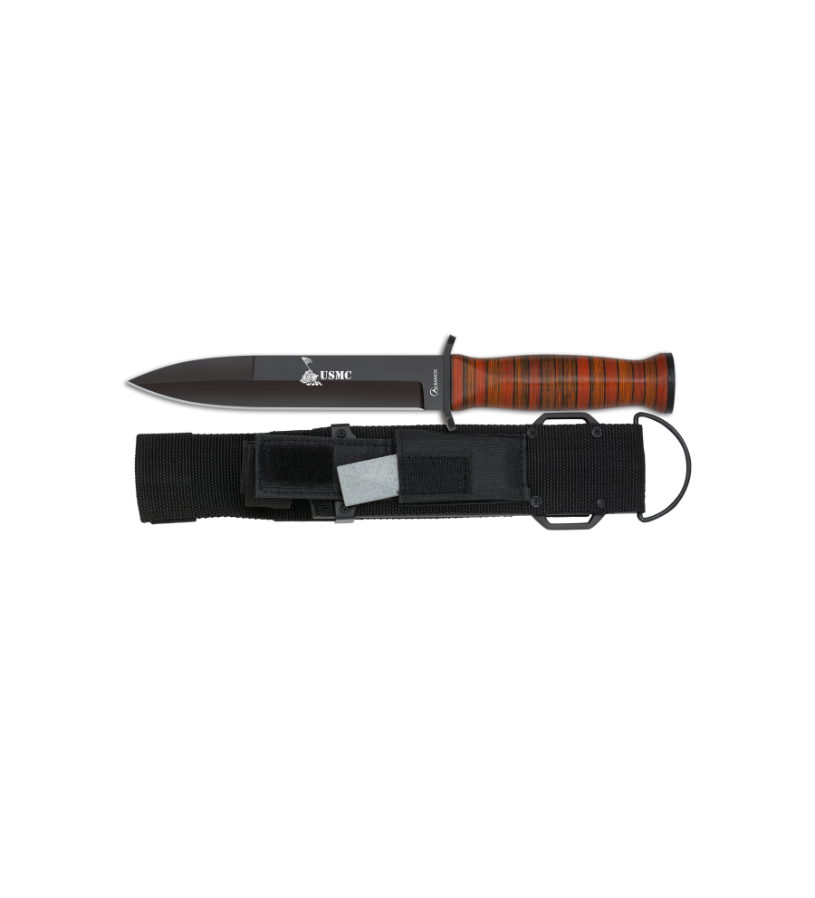 Cuchillo Albainox USMC. Hoja:  16 cm