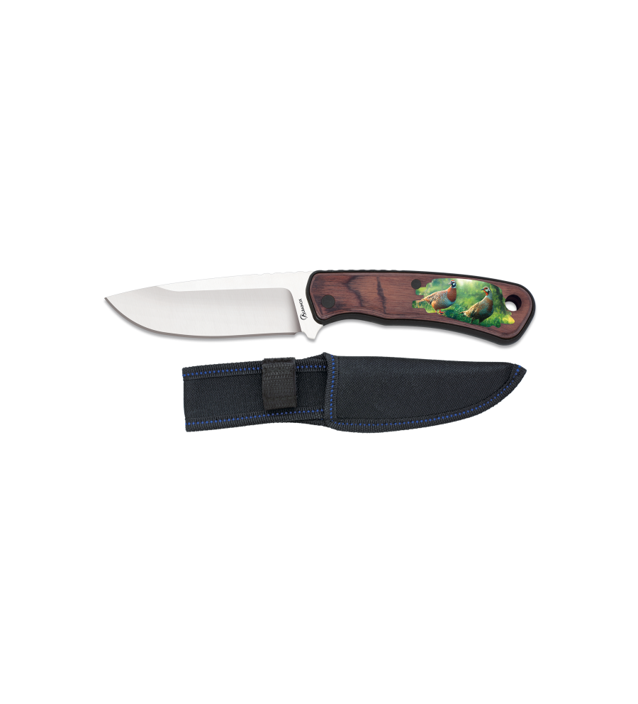 Cuchillo caza Albainox 3D perdiz. hoja: