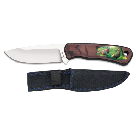 Cuchillo caza Albainox 3D perdiz. hoja: