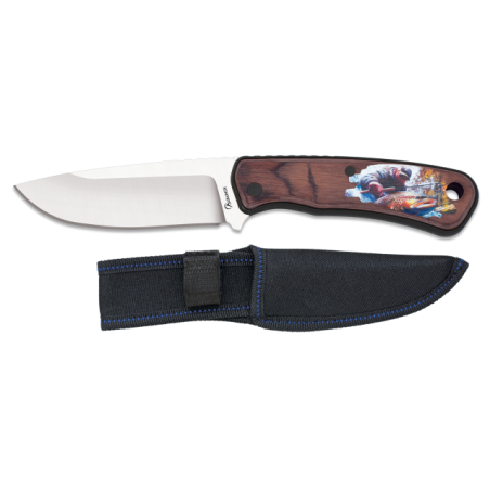 Cuchillo caza Albainox 3D pesca. hoja: