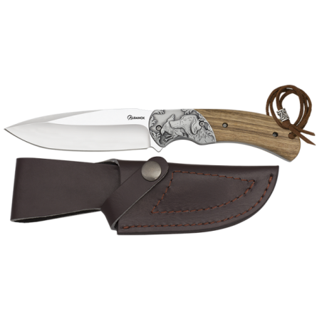 Cuchillo caza Albainox madera virola caz