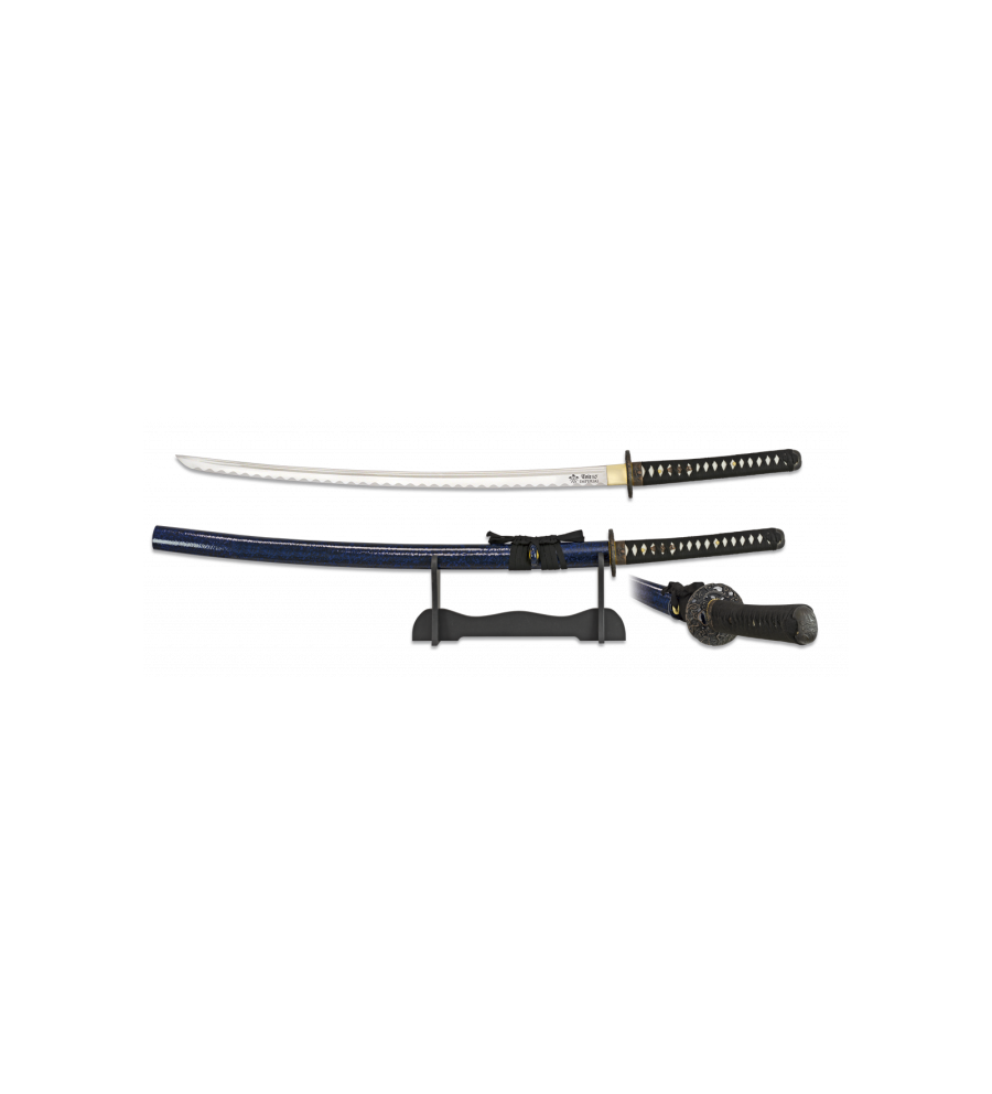 Katana A. carbono . H:72.5 cm  estampada