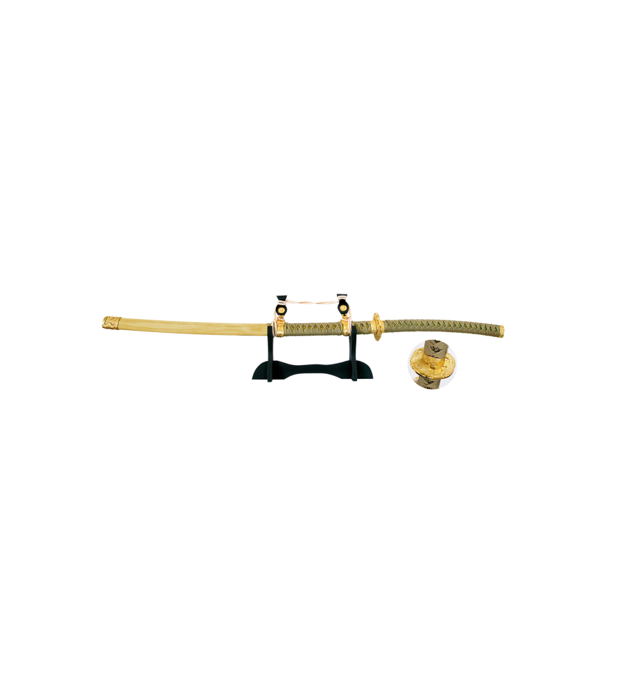 Katana TACHI TOLE10. Peana. Hoja 69 cm