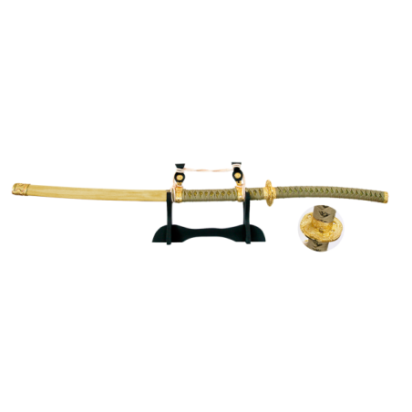 Katana TACHI TOLE10. Peana. Hoja 69 cm