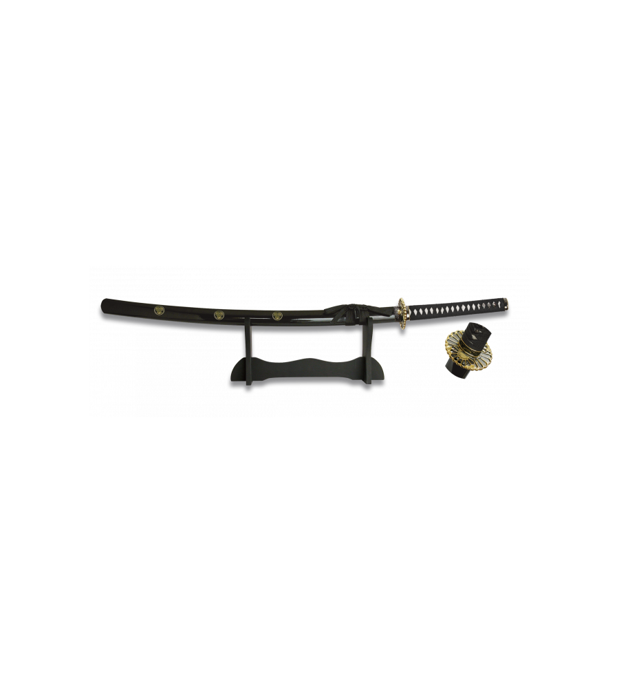 Katana TOLE10. Peana. Hoja 69.5 cm