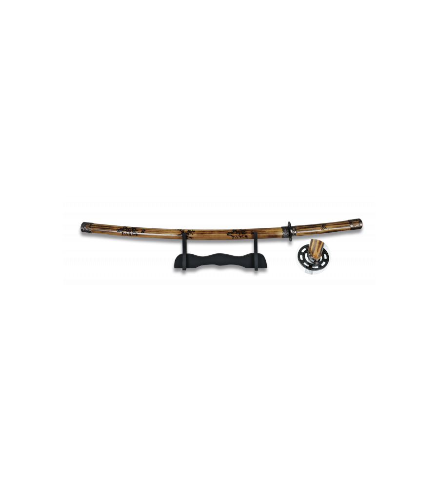 Katana TOLE10. Peana. Hoja 69 cm carbono