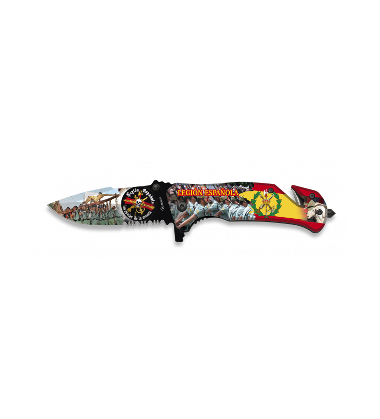 navaja Albainox Legion / sierra. H 8.2 c