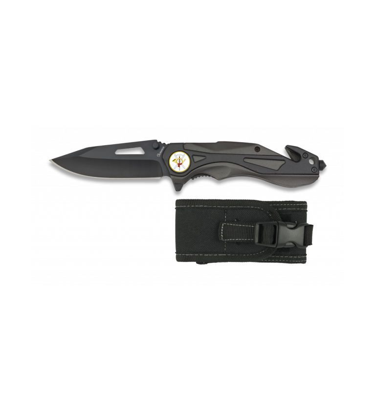 Navaja Albainox. Negra. H: 8.3CM