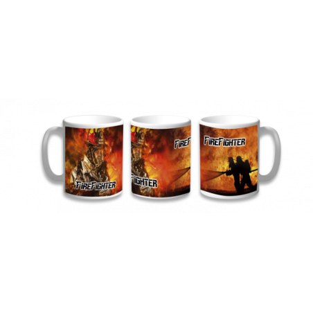 Taza Ceramica Fire Fighter