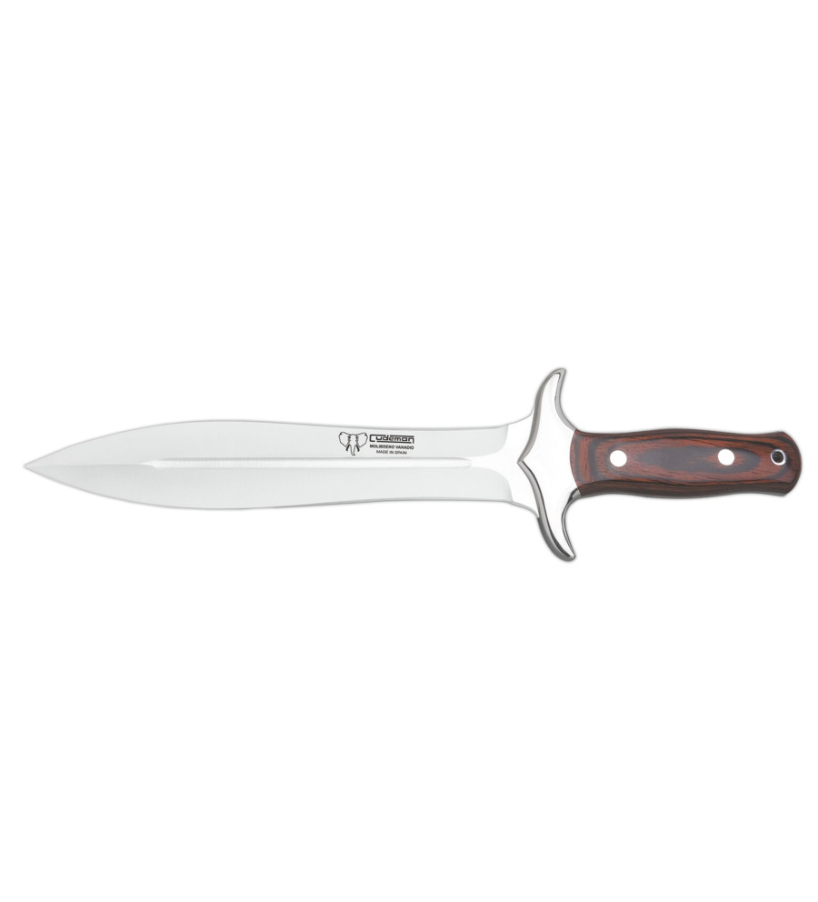 CUCHILLO DE REMATE CUDEMAN MADERA ROJA  104-R