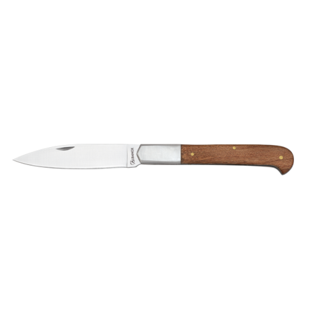 Navaja Albainox carbono. hoja recta: 7.5