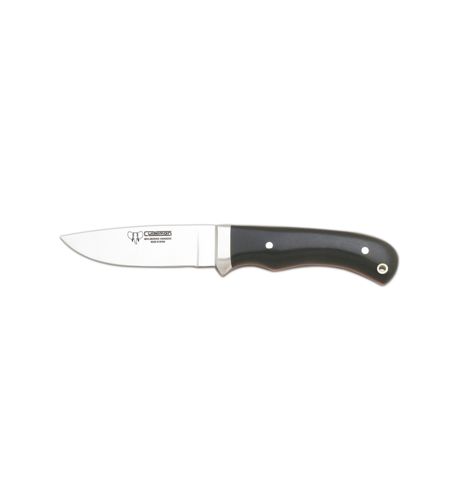 Cuchillo desollador cudeman mango micarta oscura 116-M