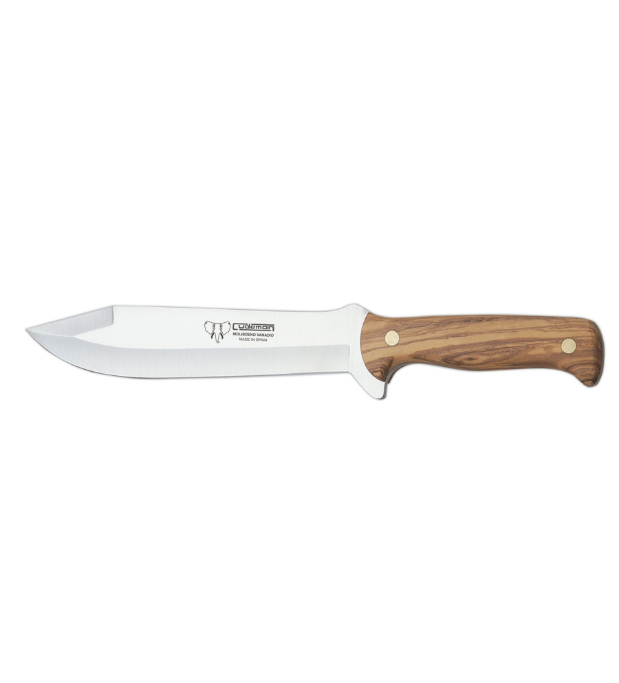Cuchillo de monte Cudeman Mango de olivo  117-L