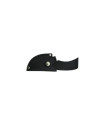 Cuchillo desollador cudeman mango de caucho negro 137-H