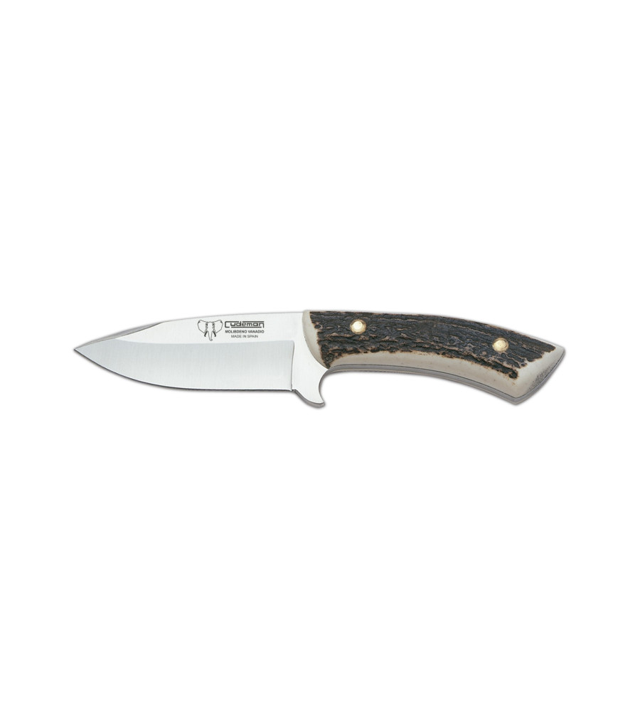 Cuchillo desollador cudeman mango asta de ciervo 133-C