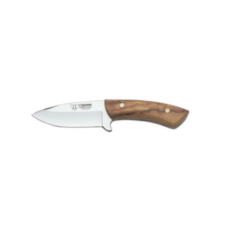 Cuchillo desollador cudeman mango de olivo 133-L