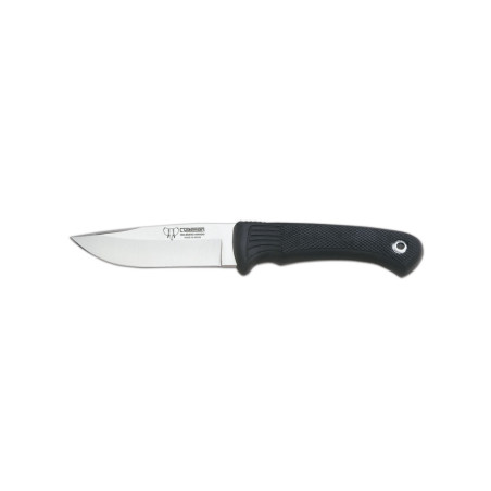 Cuchillo de monte Cudeman Mango de caucho negro 151-H