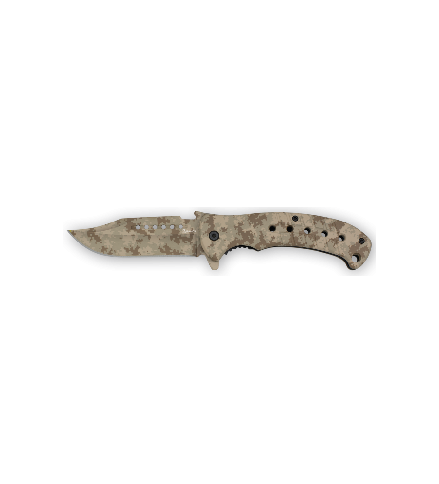 Navaja Albainox ABS camo árido. hoja: 9.
