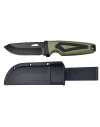 cuchillo Albainox doble inyección verde.