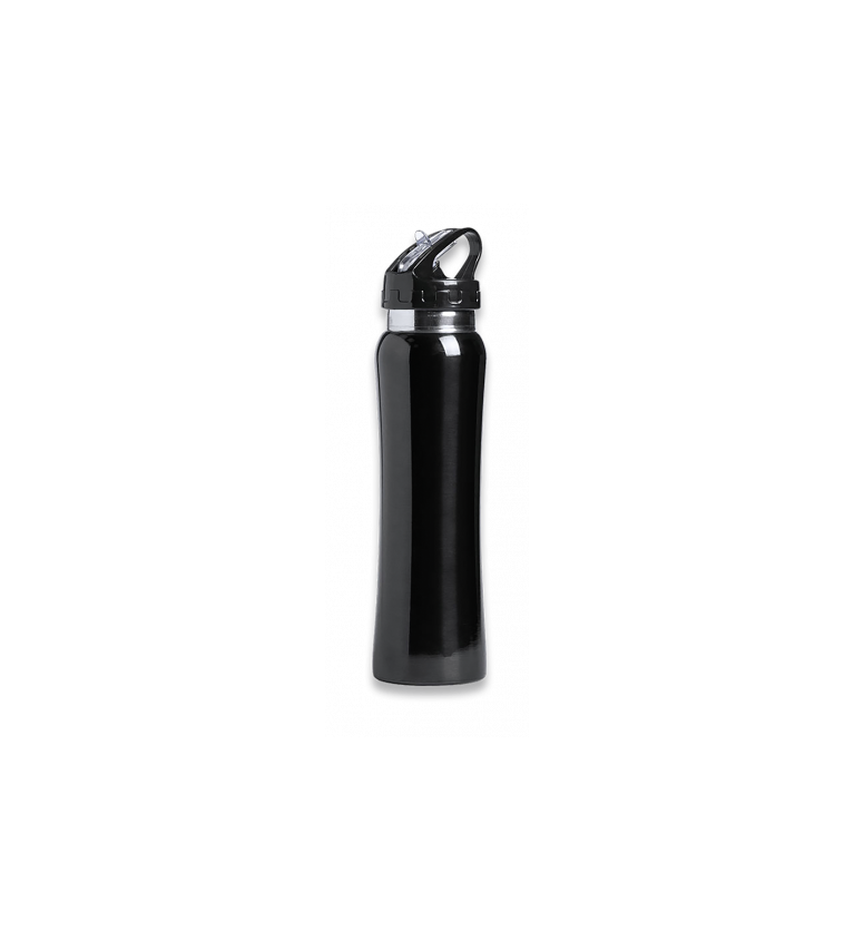 Bidon negro 800 ml facil apertura