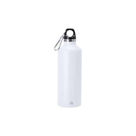 Bidón TERMICO ACERO. Blanco. 500 ml
