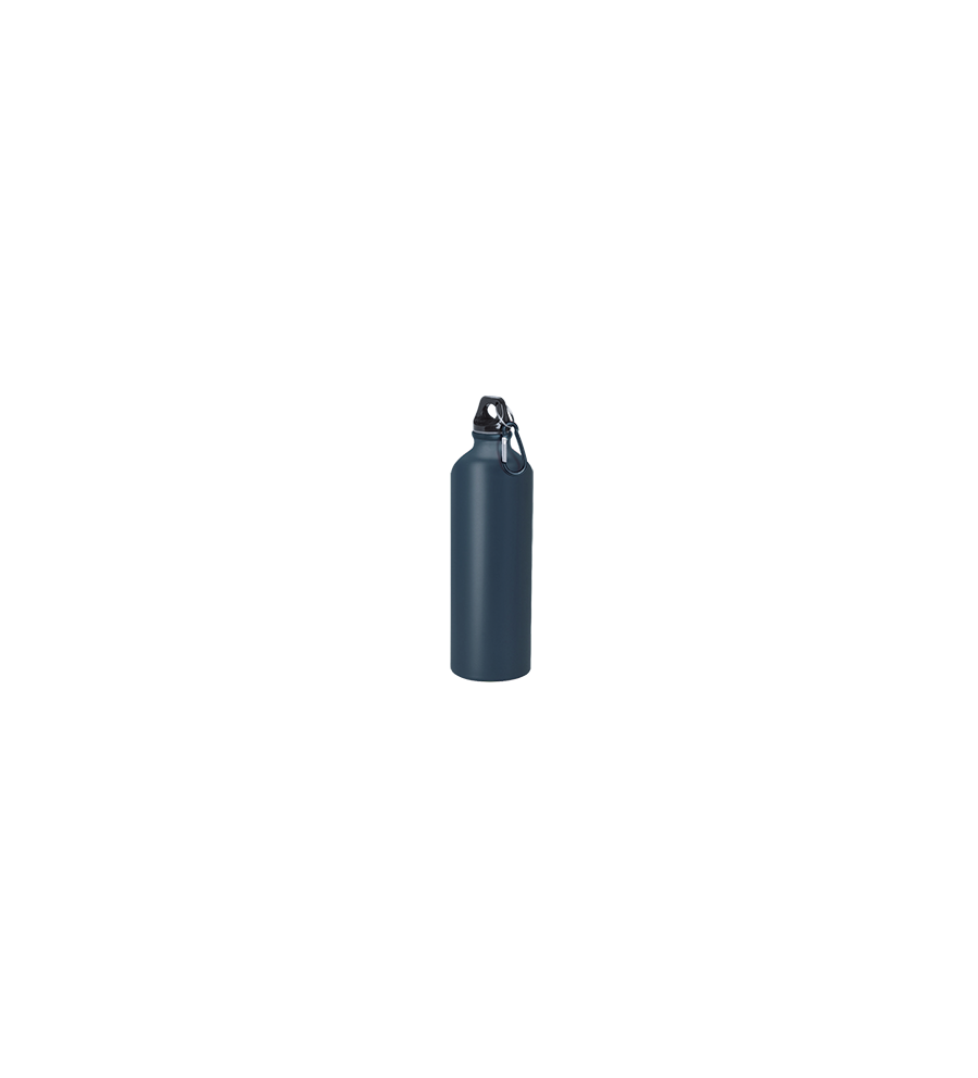 Bidon Azul marino 800 ml con mosqueton B