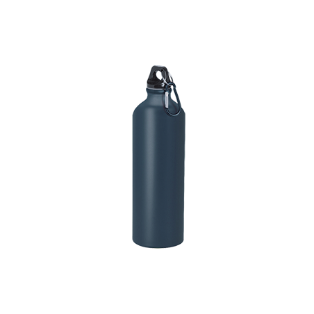 Bidon Azul marino 800 ml con mosqueton B