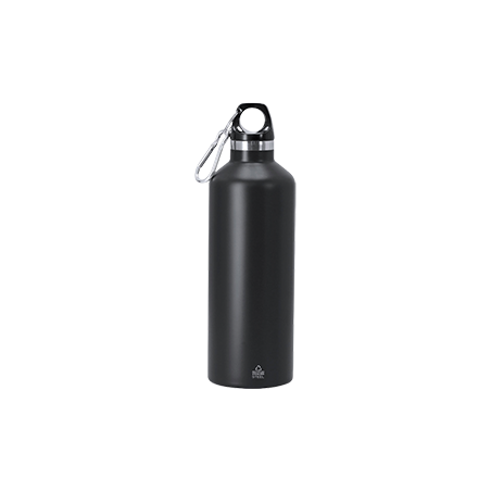 Bidón TERMICO ACERO. Negro. 500 ml