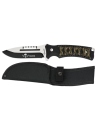 Cuchillo deportivo Albainox negro encord