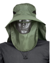 Gorra Sahariana Barbaric Verde con rejil