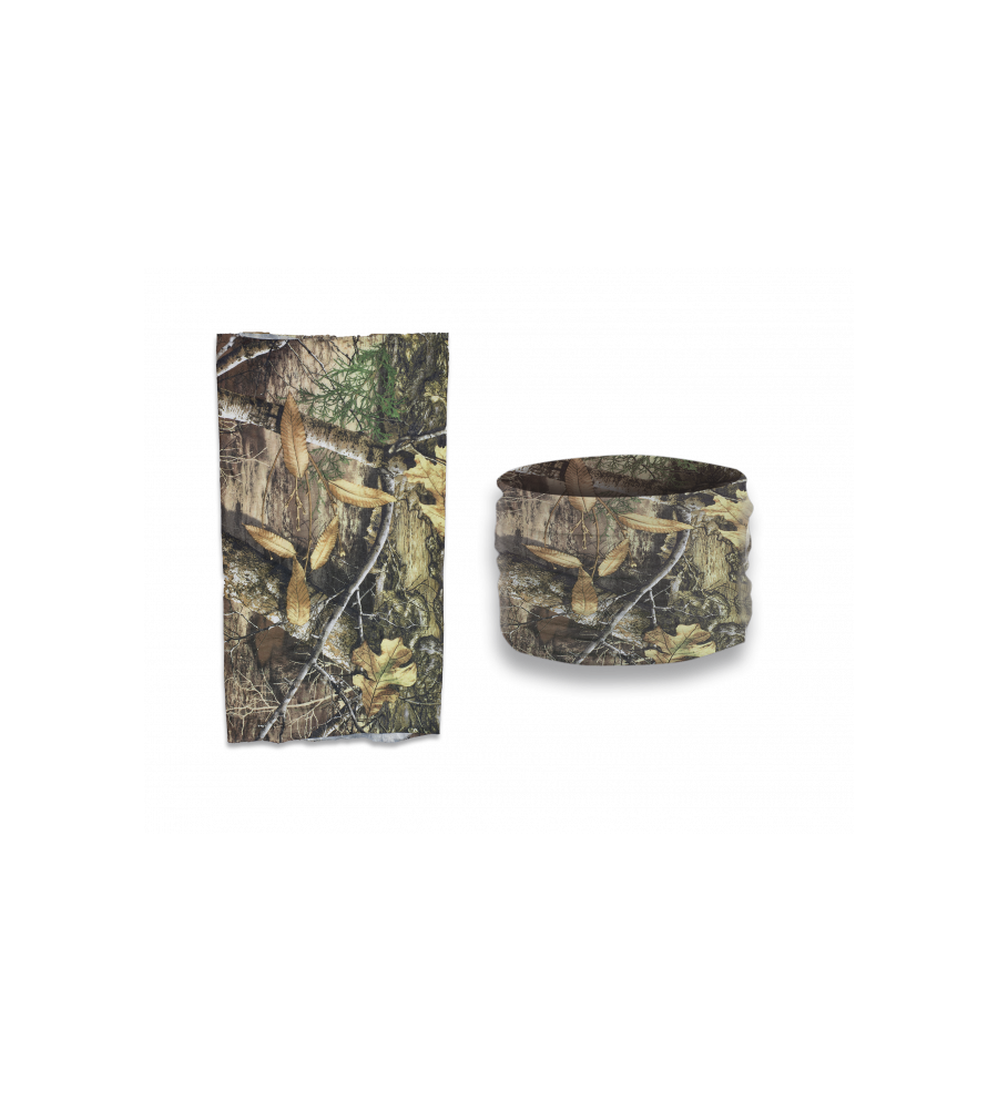 Braga cuello fina camuflaje ramas