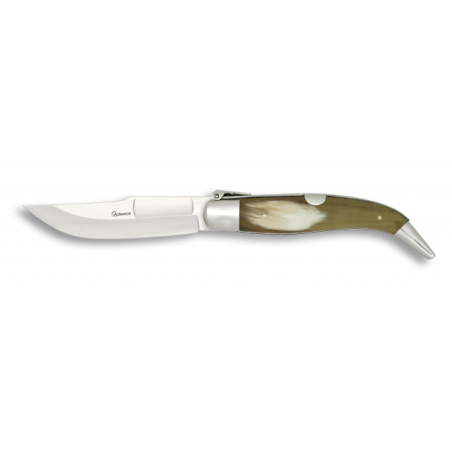 Navaja TEJA Nº00.Asta Toro.Hoja: 6.5 cm