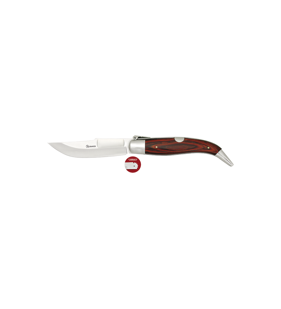 Nº0 TEJA MADERA ROJA 8.2 CM CON CARRACA