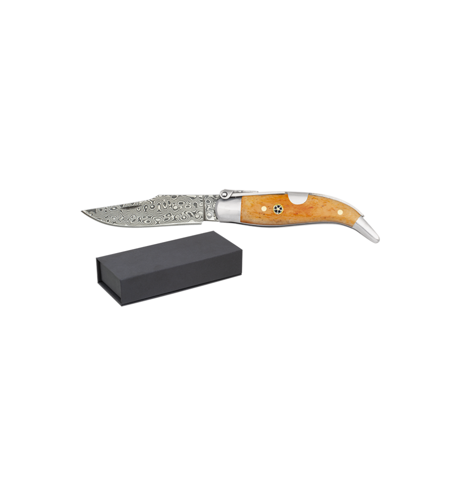 Nº00 TEJA hueso naranja. damasco 6.5 CM