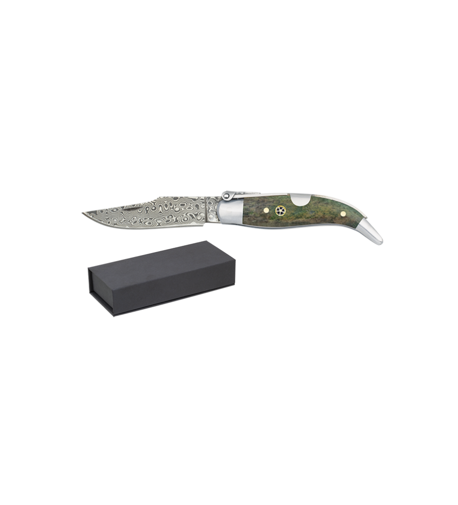Nº00 TEJA hueso verde. damasco 6.5 CM