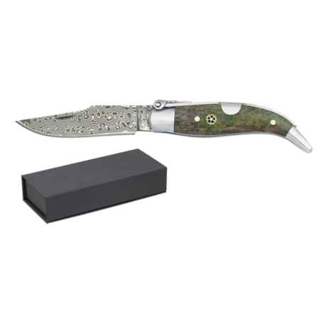 Nº00 TEJA hueso verde. damasco 6.5 CM