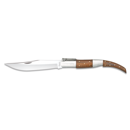 navaja arabe. madera roja. hoja 16.9 cm