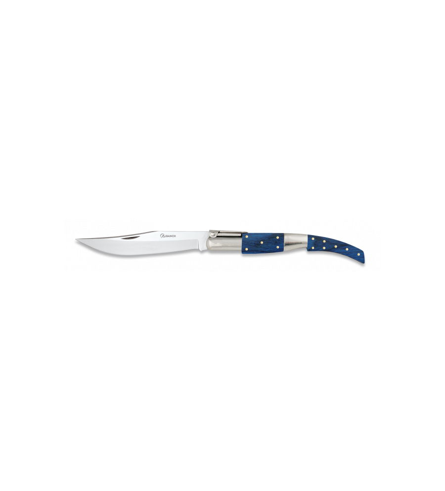 Navaja arabe carraca Nº3. stamina azul.