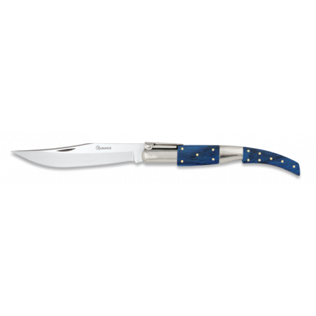 Navaja arabe carraca Nº3. stamina azul.