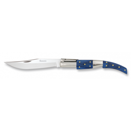 Navaja arabe carraca Nº00. stamina azul.