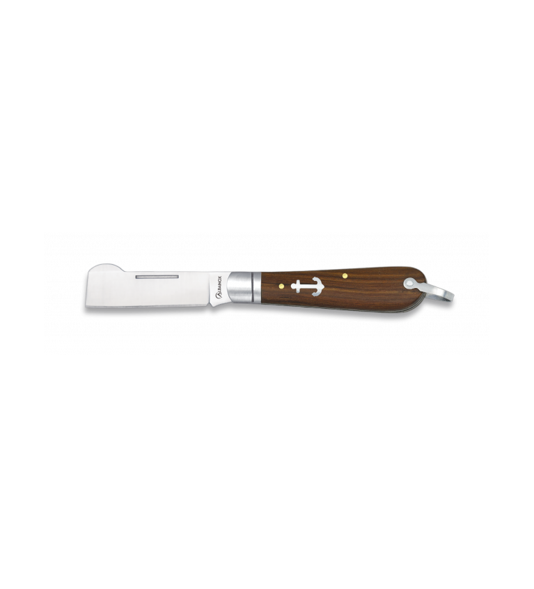 Navaja Marinera ALBAINOX. Madera.H:6.5cm