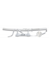 Katana TOLE10.Blanco. Peana. Hoja 69 cm