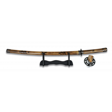 Katana TOLE10. Peana. Hoja 69 cm carbono