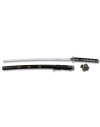 katana Tole10 negra con peana.