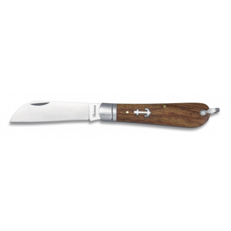 Navaja MARINERA ALBAINOX. Madera. H:8cm