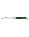 Navaja LAGUIOLE.Mikarta Verde.Hoja:9.5cm