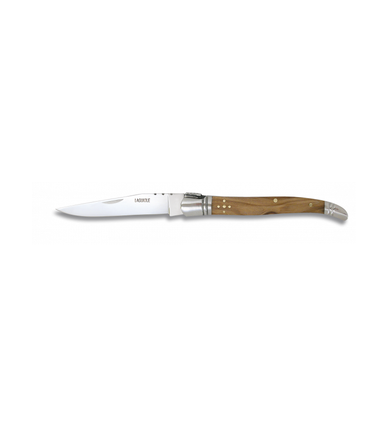 Navaja LAGUIOLE.Madera Natural.Hoja: 9cm