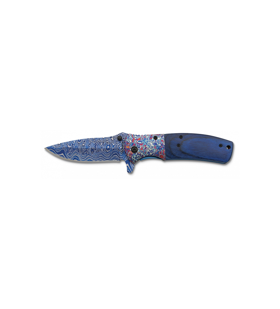 navaja albainox damasco 3D. hoja:8.5