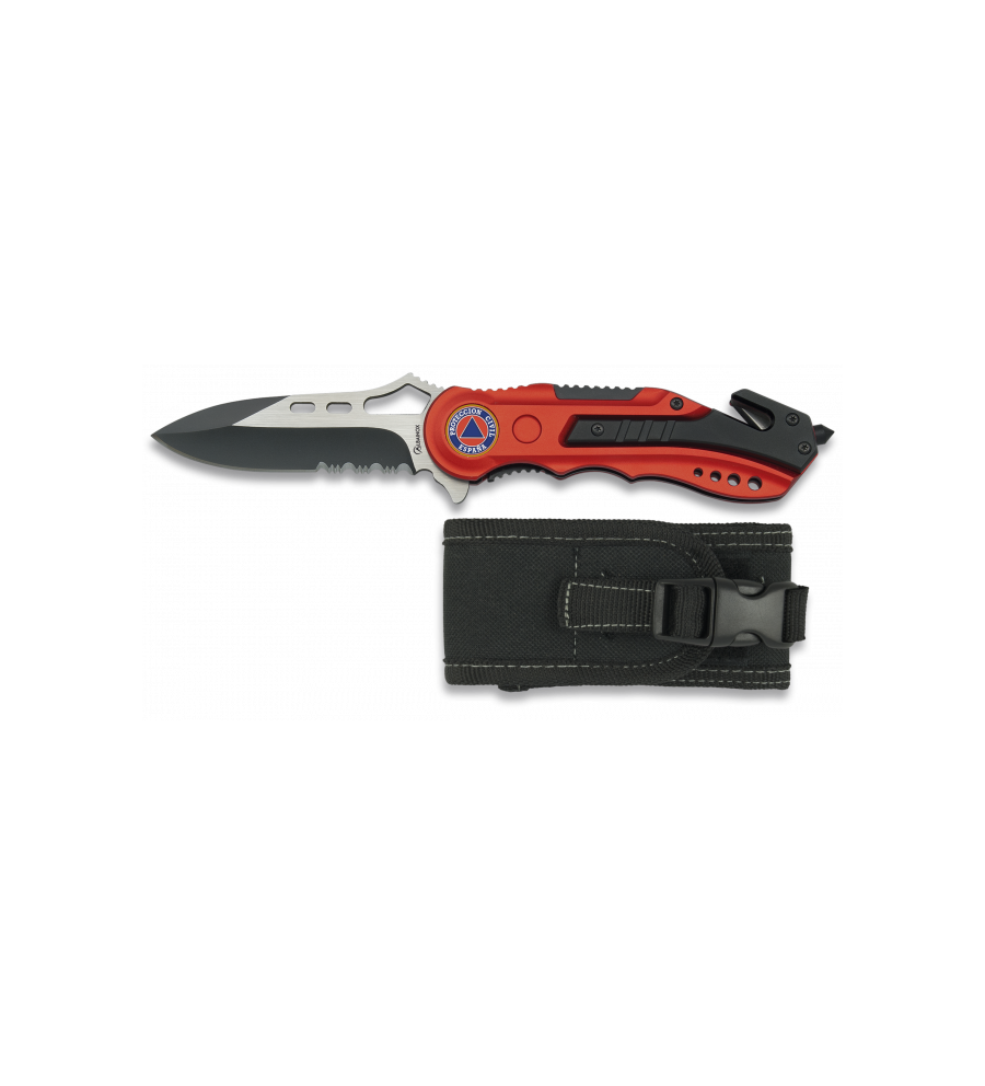 navaja albainox  seguridad con funda.8.1